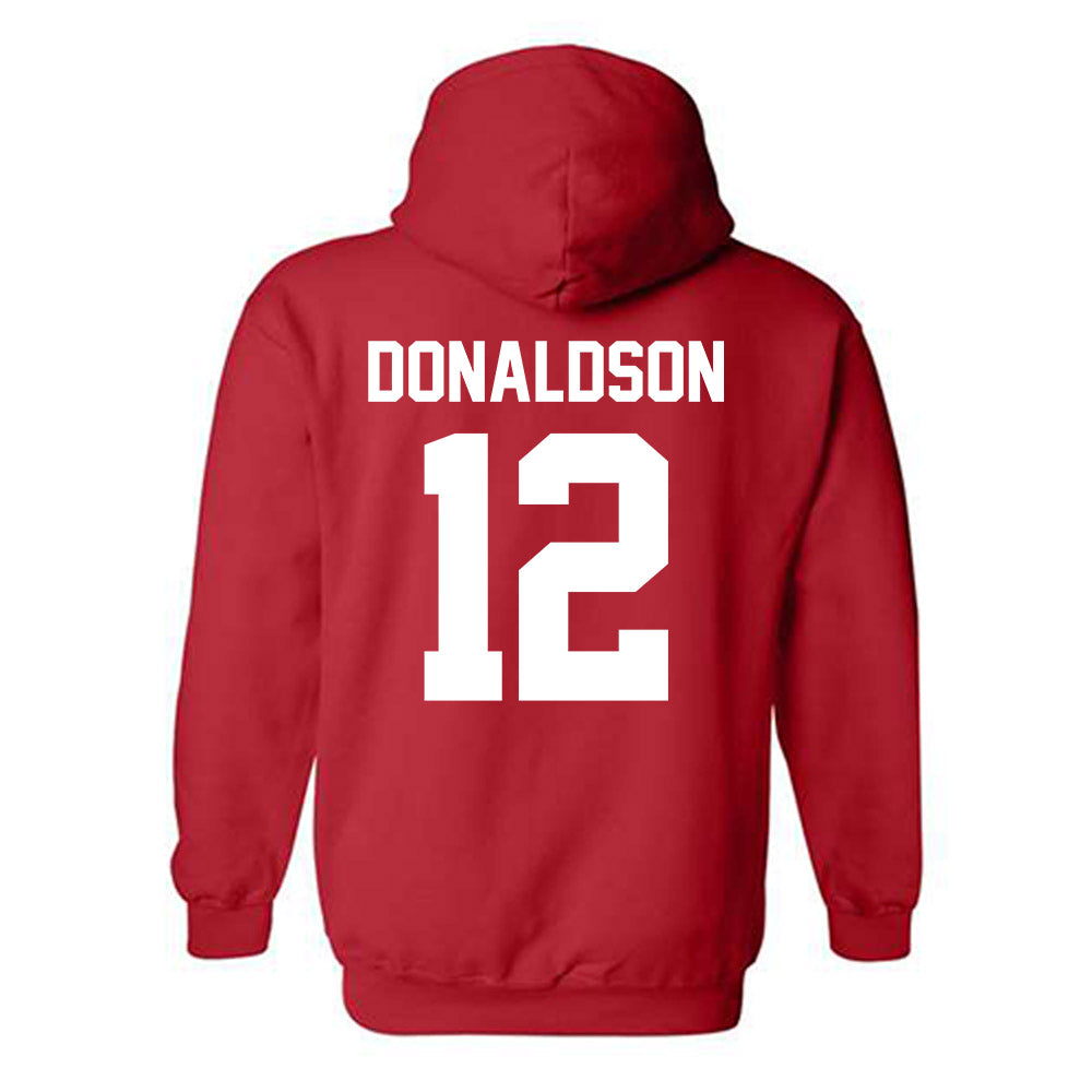 Ohio State - NCAA Football : CJ Donaldson - Sports Shersey Hooded Sweatshirt-1