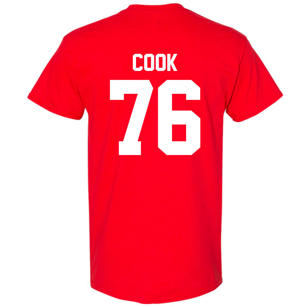 Ohio State - NCAA Football : Jake Cook - Sports Shersey T-Shirt-1