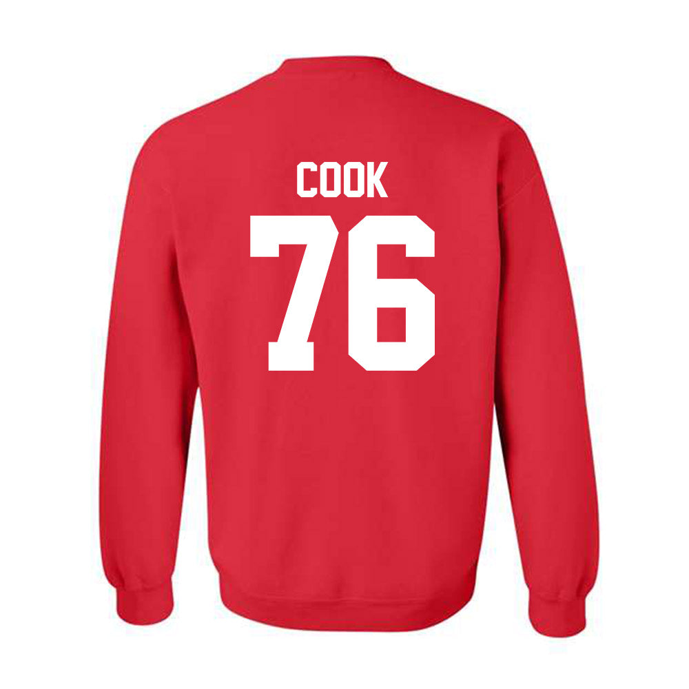 Ohio State - NCAA Football : Jake Cook - Sports Shersey Crewneck Sweatshirt-1