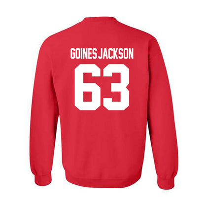 Ohio State - NCAA Football : Julian Goines-Jackson - Sports Shersey Crewneck Sweatshirt-1
