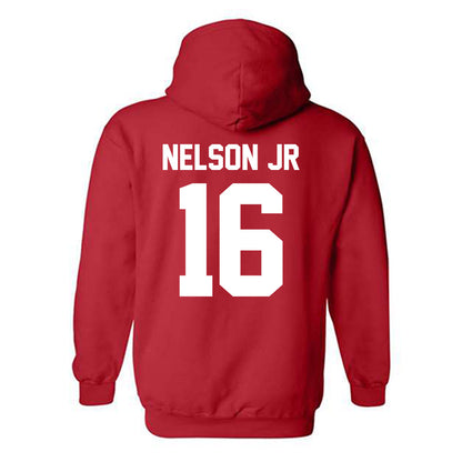 Ohio State - NCAA Football : Keenan Nelson Jr - Sports Shersey Hooded Sweatshirt-1