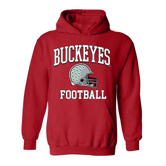 Ohio State - NCAA Football : Jake Cook - Sports Shersey Hooded Sweatshirt-0