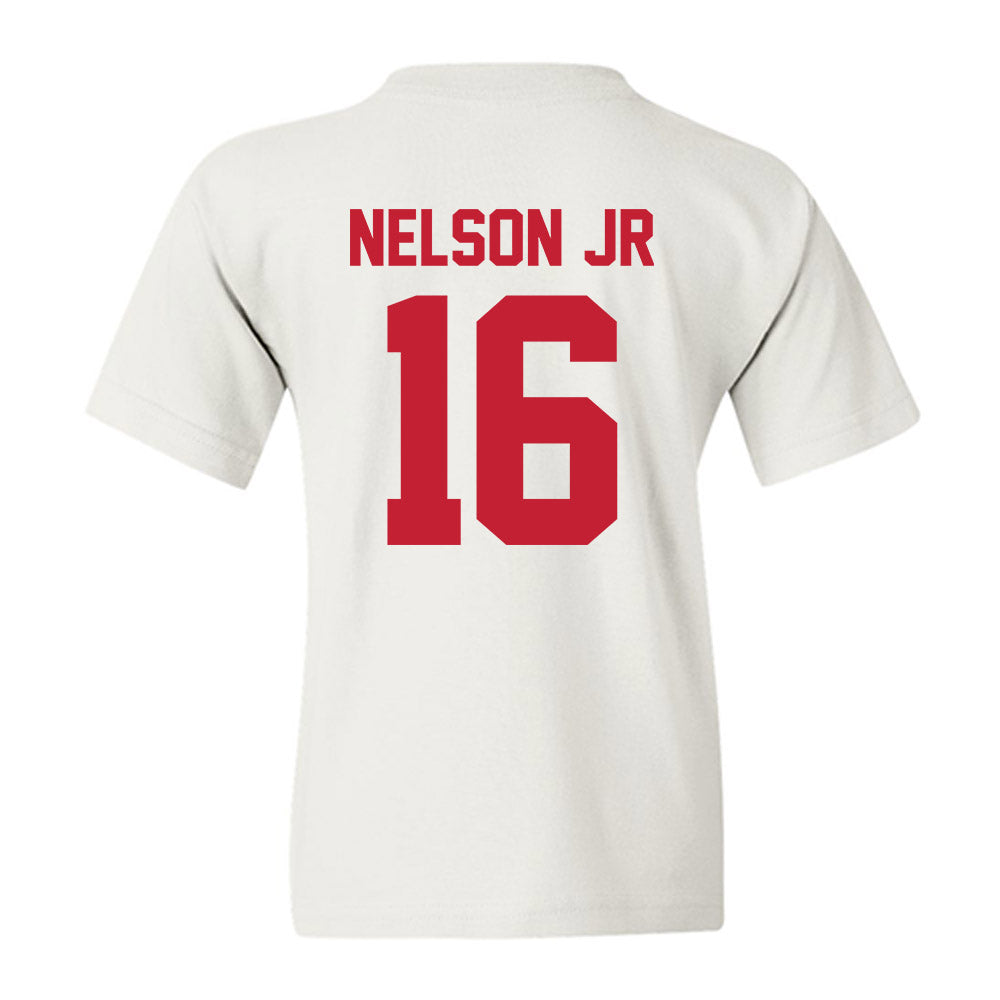 Ohio State - NCAA Football : Keenan Nelson Jr - Sports Shersey Youth T-Shirt-1
