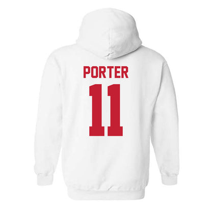Ohio State - NCAA Football : Quincy Porter - Sports Shersey Hooded Sweatshirt-1