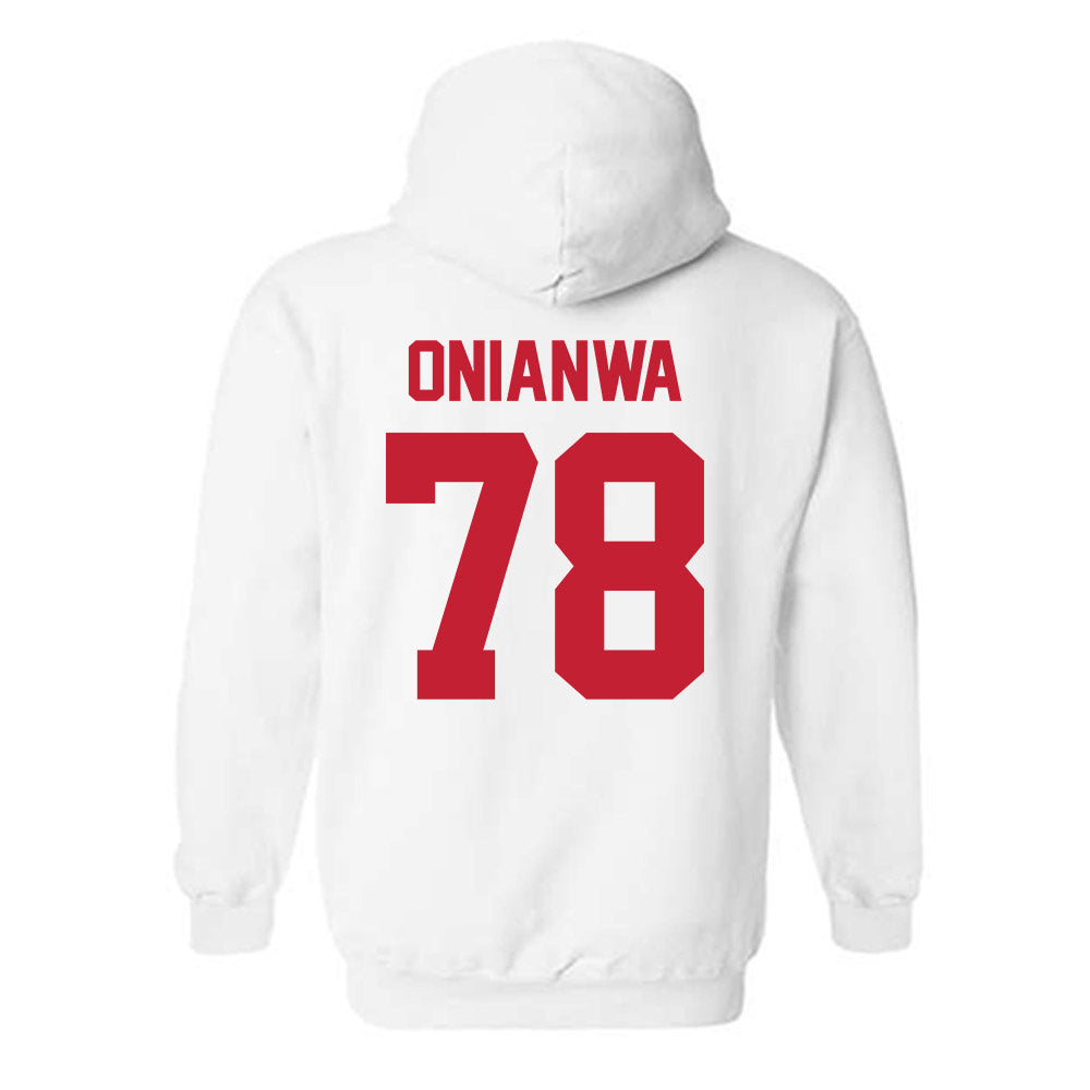 Ohio State - NCAA Football : Ethan Onianwa - Sports Shersey Hooded Sweatshirt-1
