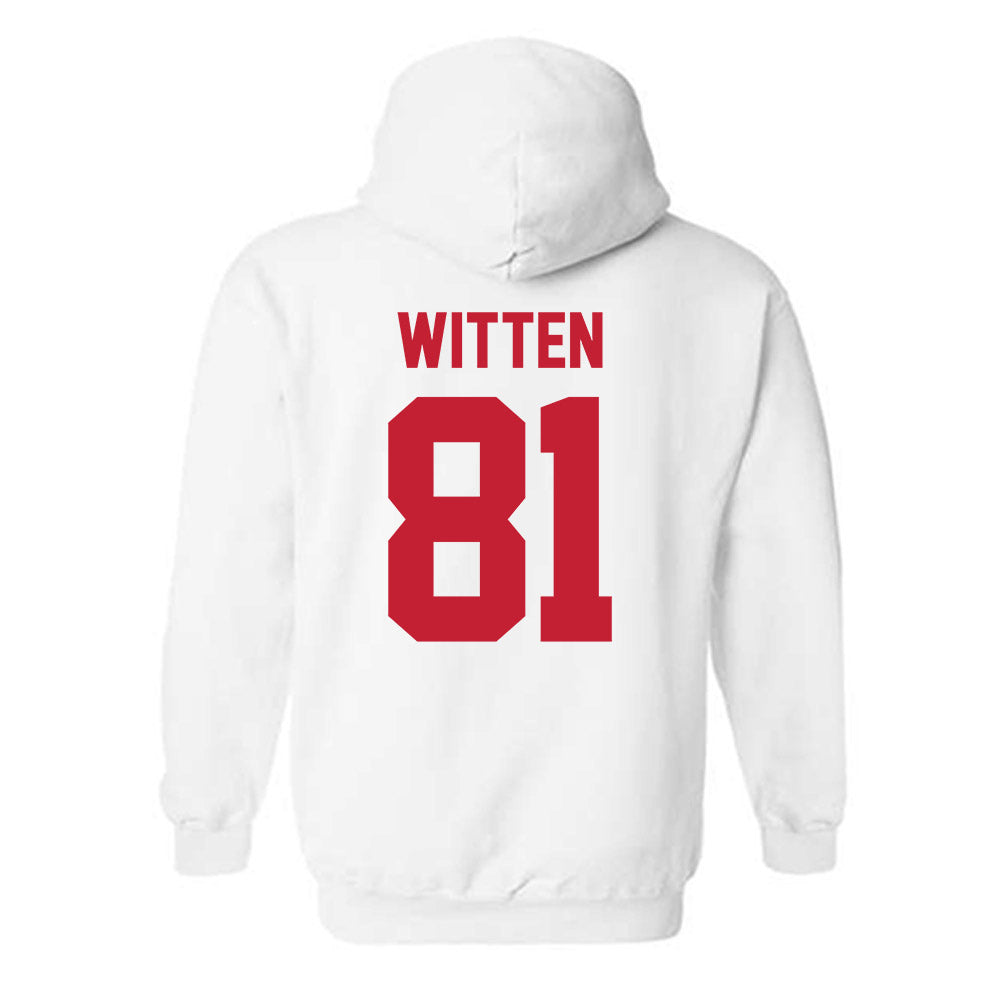 Ohio State - NCAA Football : Damarion Witten - Sports Shersey Hooded Sweatshirt-1