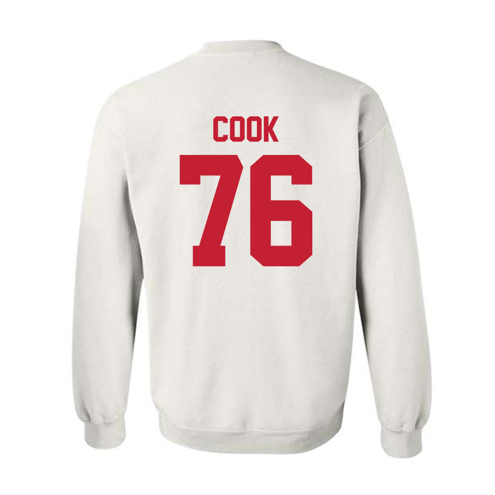 Ohio State - NCAA Football : Jake Cook - Sports Shersey Crewneck Sweatshirt-1