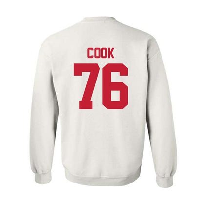 Ohio State - NCAA Football : Jake Cook - Sports Shersey Crewneck Sweatshirt-1