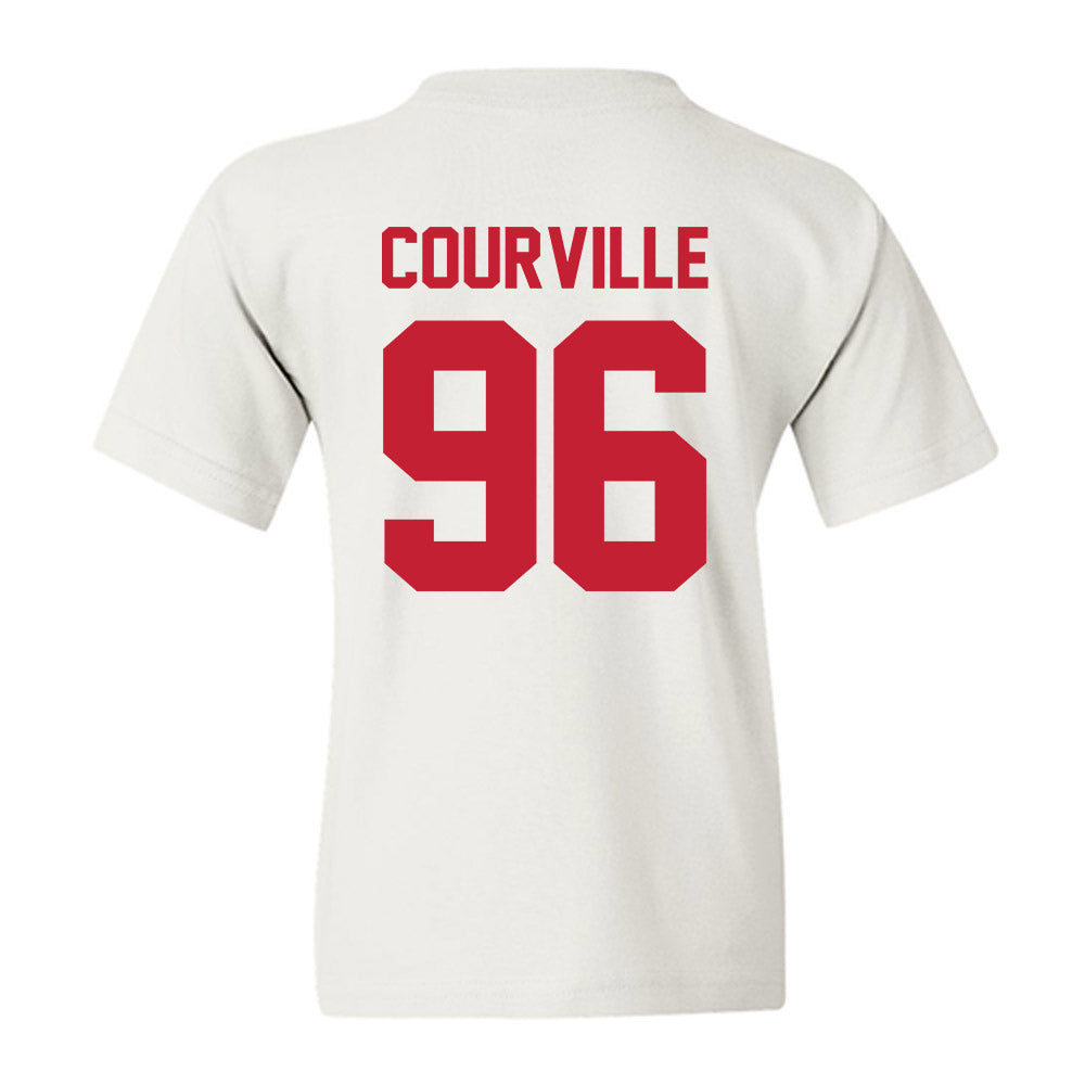 Ohio State - NCAA Football : Jackson Courville - Sports Shersey Youth T-Shirt-1