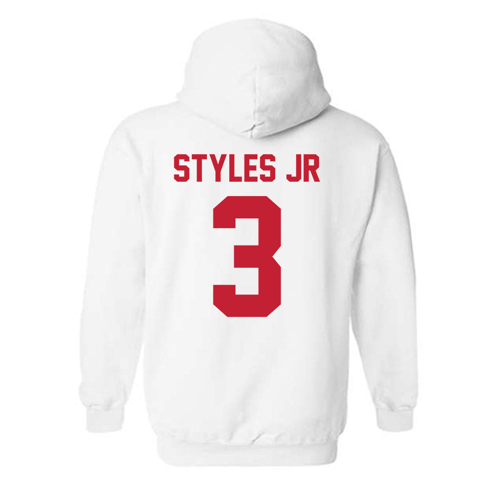 Ohio State - NCAA Football : Lorenzo Styles Jr - Sports Shersey Hooded Sweatshirt-1