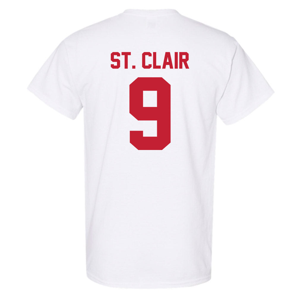 Ohio State - NCAA Football : Tavien St. Clair - Sports Shersey T-Shirt-1