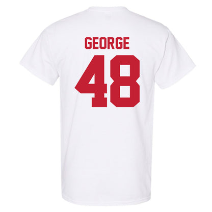 Ohio State - NCAA Football : Logan George - Sports Shersey T-Shirt-1