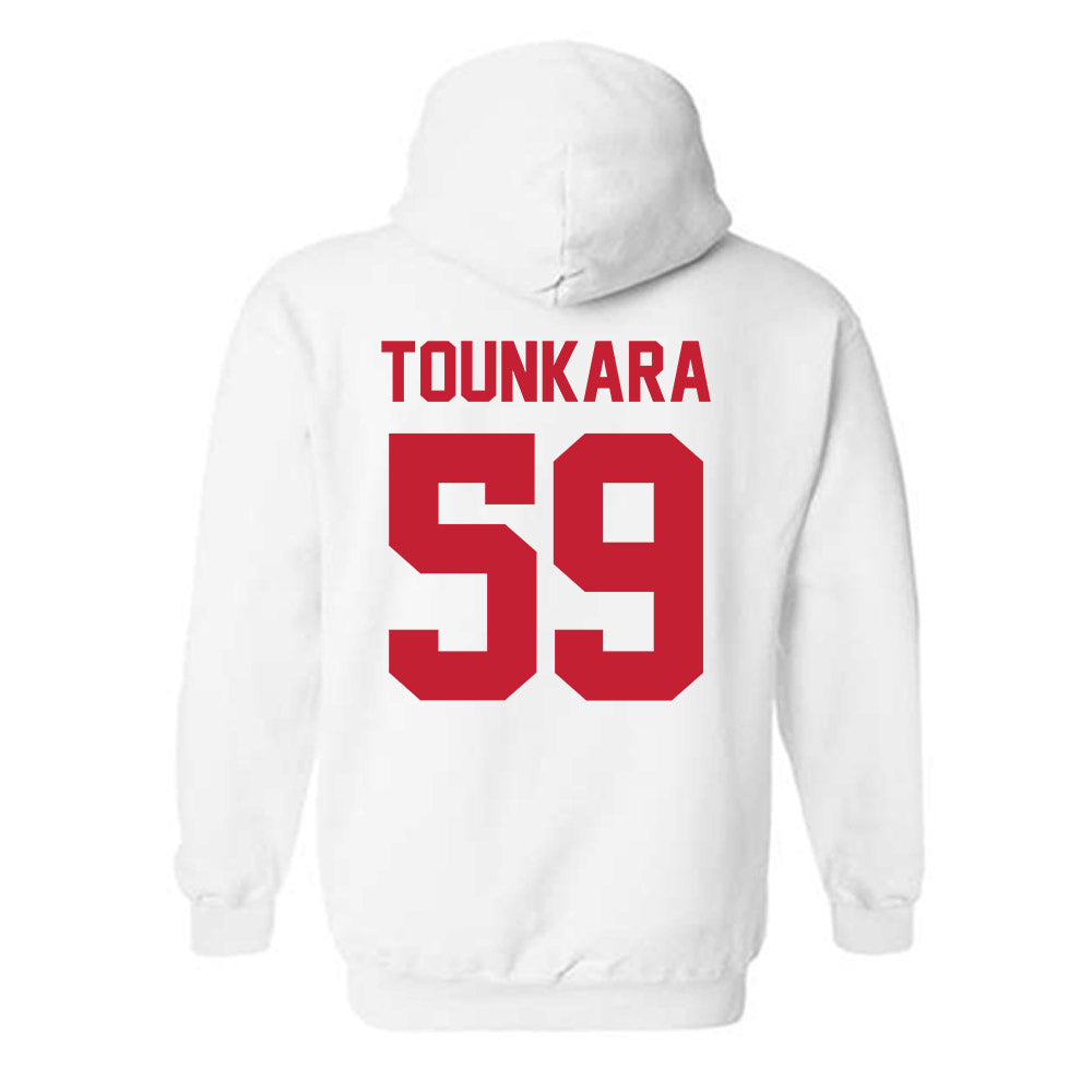 Ohio State - NCAA Football : Ahmed Tounkara - Sports Shersey Hooded Sweatshirt-1