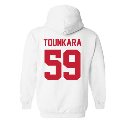 Ohio State - NCAA Football : Ahmed Tounkara - Sports Shersey Hooded Sweatshirt-1