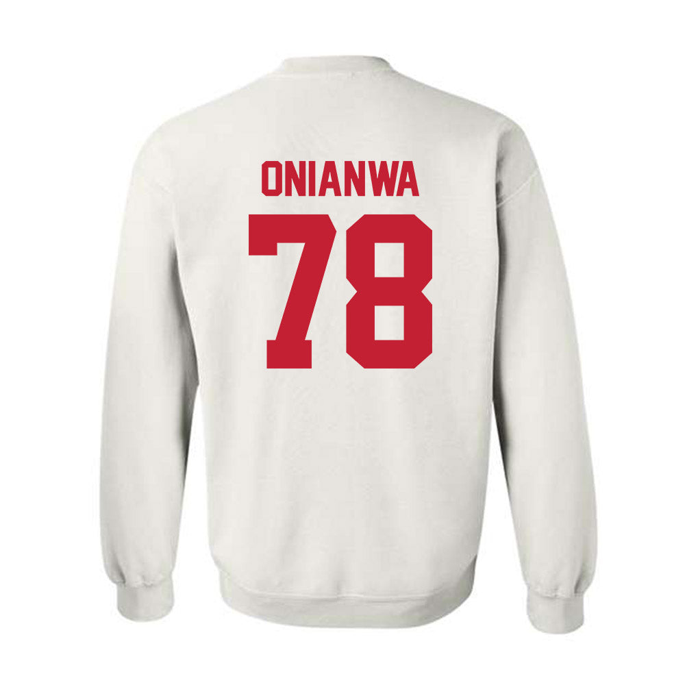 Ohio State - NCAA Football : Ethan Onianwa - Sports Shersey Crewneck Sweatshirt-1