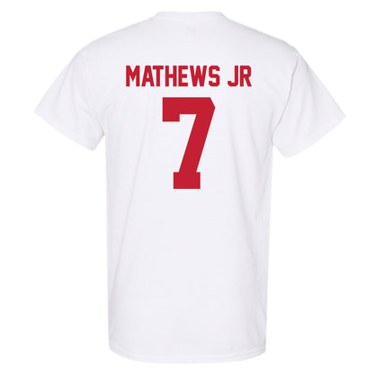 Ohio State - NCAA Football : Jermaine Mathews Jr - Sports Shersey T-Shirt-1