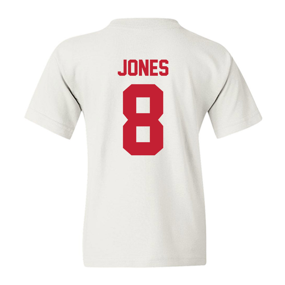 Ohio State - NCAA Football : De'Zie Jones - Sports Shersey Youth T-Shirt-1