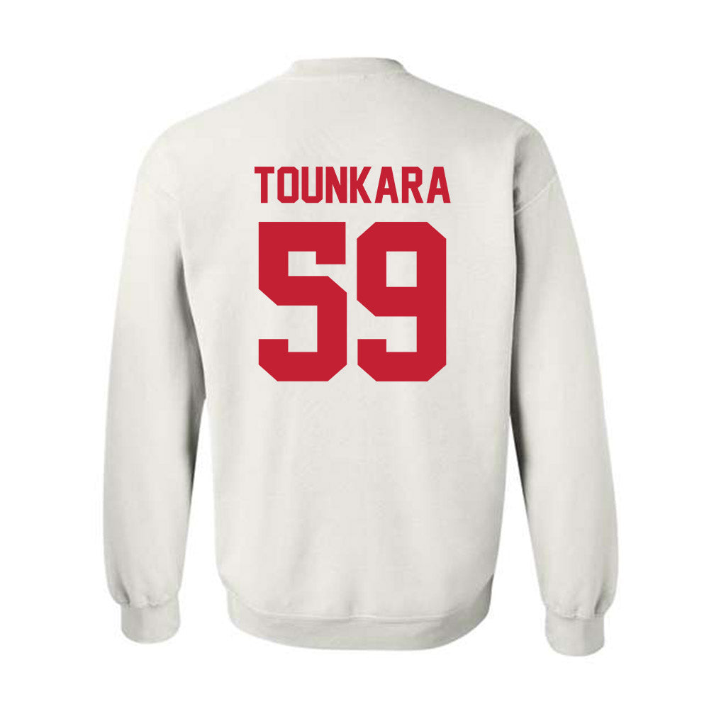 Ohio State - NCAA Football : Ahmed Tounkara - Sports Shersey Crewneck Sweatshirt-1