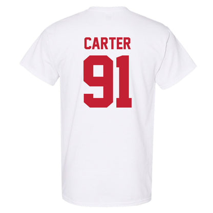 Ohio State - NCAA Football : Jarquez Carter - Sports Shersey T-Shirt-1
