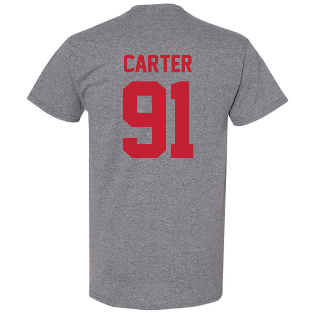 Ohio State - NCAA Football : Jarquez Carter - Sports Shersey T-Shirt-1