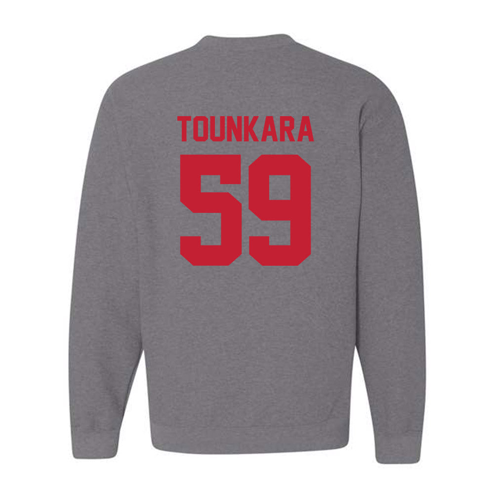 Ohio State - NCAA Football : Ahmed Tounkara - Sports Shersey Crewneck Sweatshirt-1