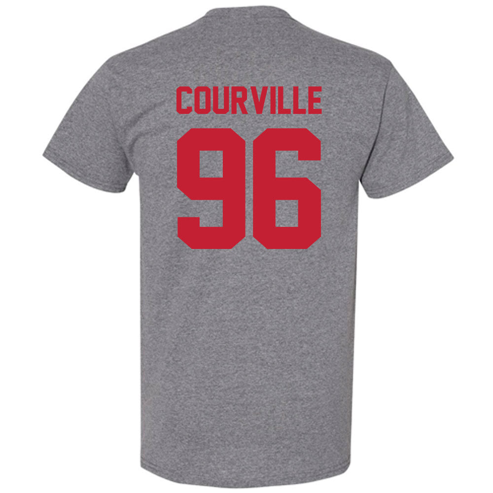 Ohio State - NCAA Football : Jackson Courville - Sports Shersey T-Shirt-1