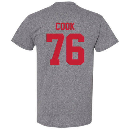 Ohio State - NCAA Football : Jake Cook - Sports Shersey T-Shirt-1