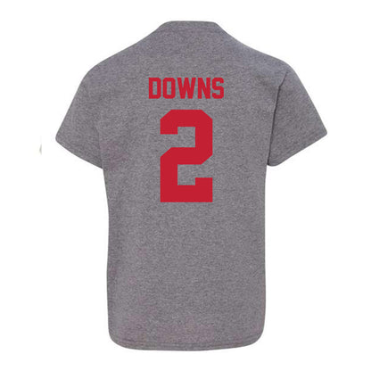 Ohio State - NCAA Football : Caleb Downs - Youth T-Shirt