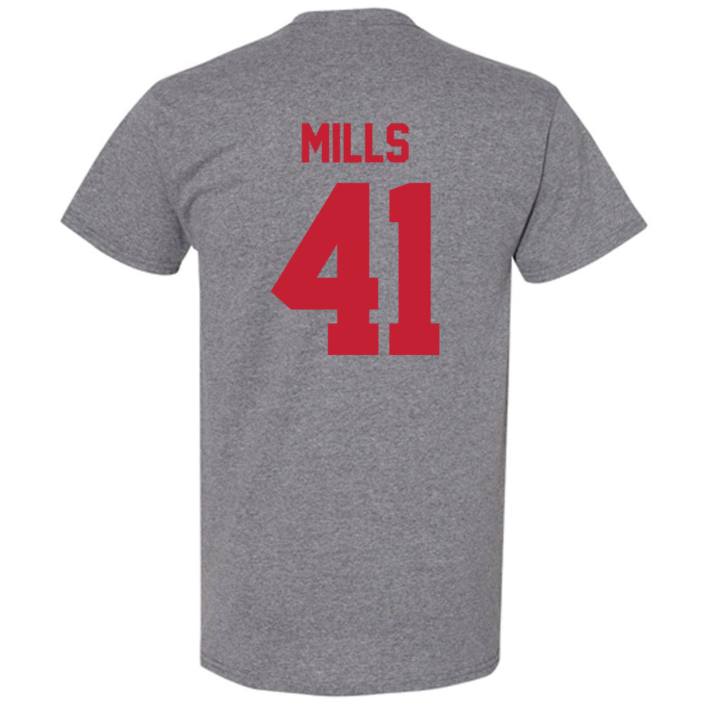 Ohio State - NCAA Football : Grant Mills - Sports Shersey T-Shirt-1