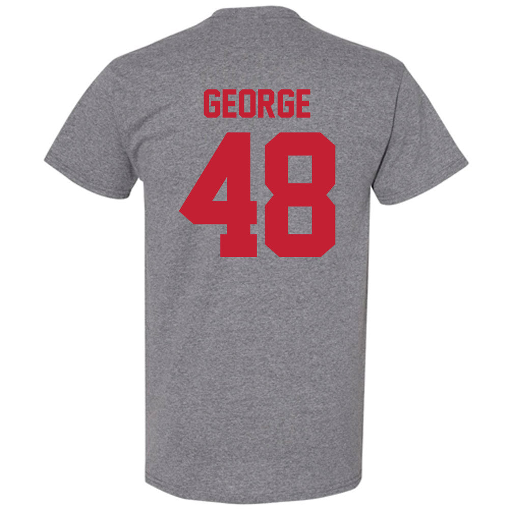 Ohio State - NCAA Football : Logan George - Sports Shersey T-Shirt-1