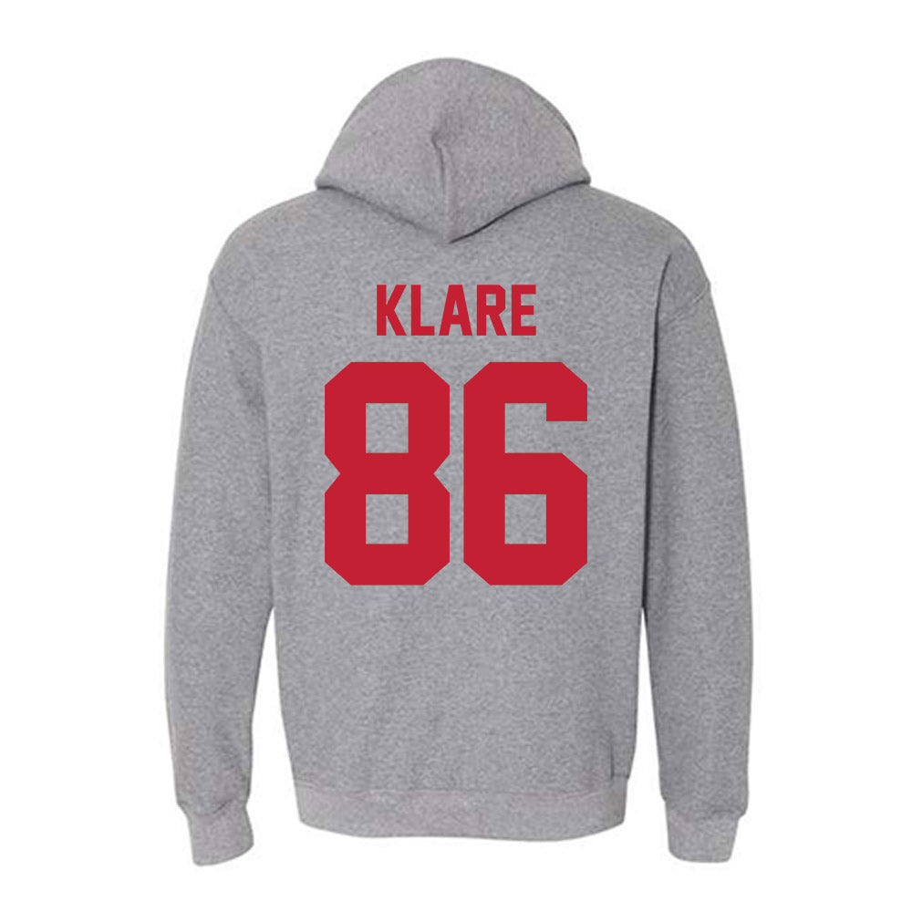 Ohio State - NCAA Football : Max Klare - Sports Shersey Hooded Sweatshirt-1