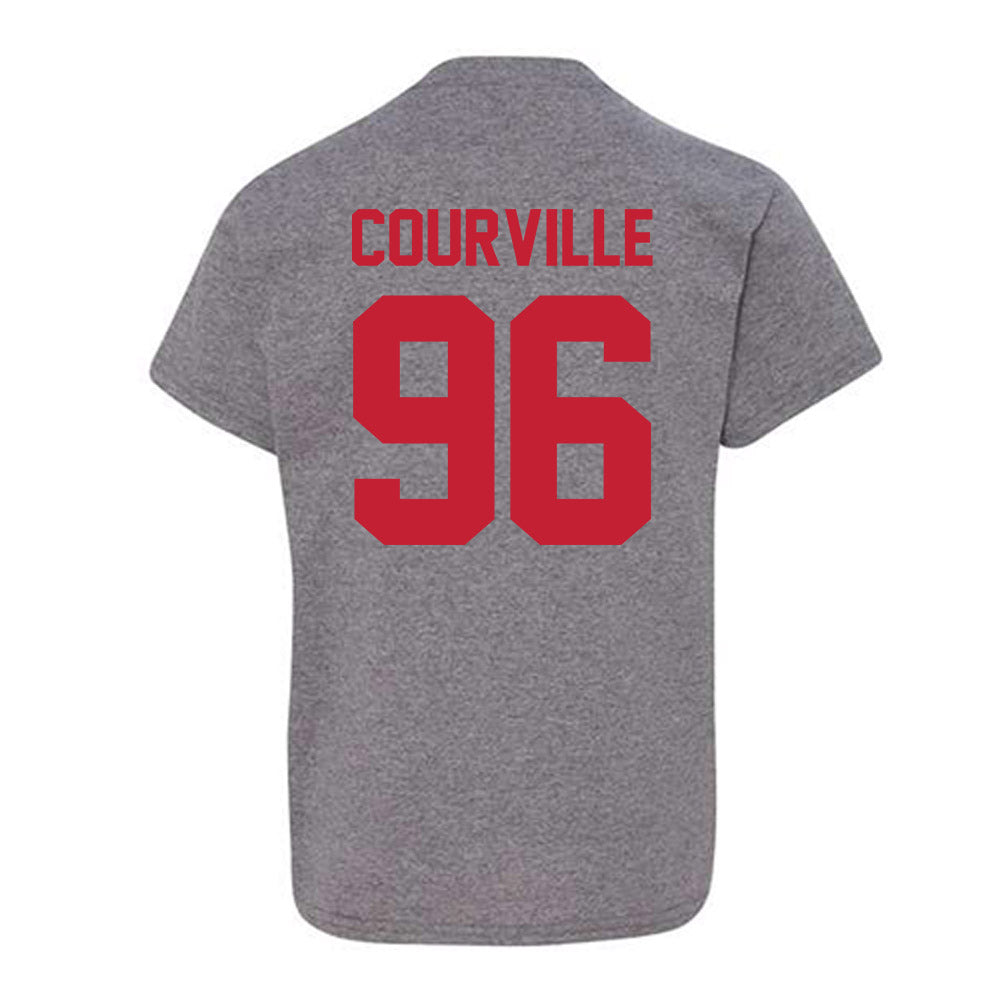 Ohio State - NCAA Football : Jackson Courville - Sports Shersey Youth T-Shirt-1