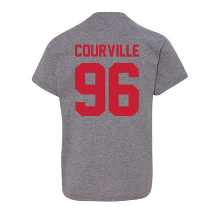 Ohio State - NCAA Football : Jackson Courville - Sports Shersey Youth T-Shirt-1