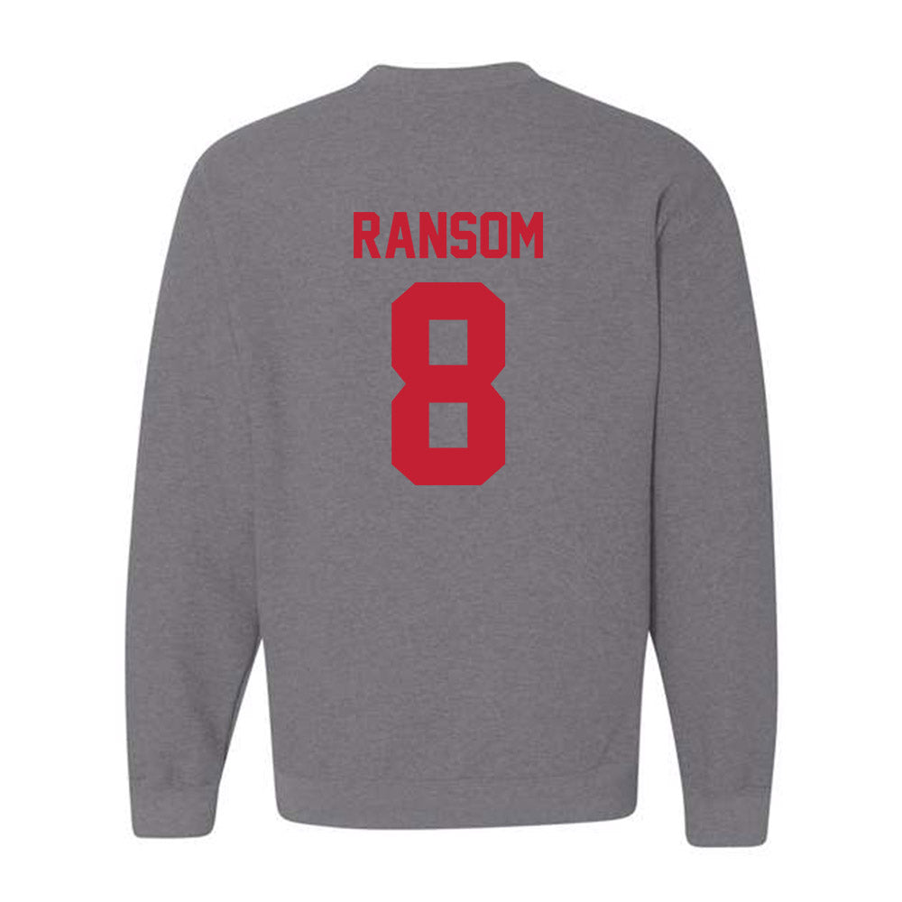 Ohio State - NCAA Football : Lathan Ransom - Crewneck Sweatshirt