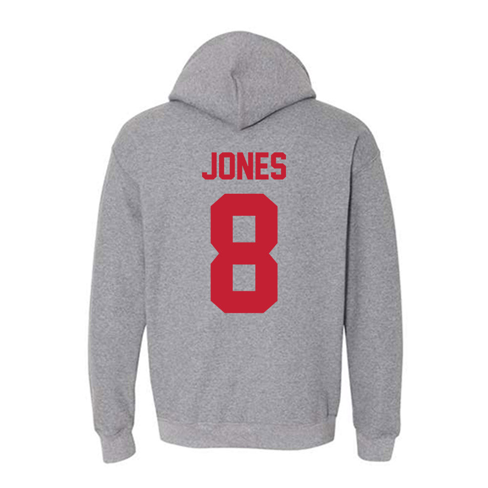 Ohio State - NCAA Football : De'Zie Jones - Sports Shersey Hooded Sweatshirt-1