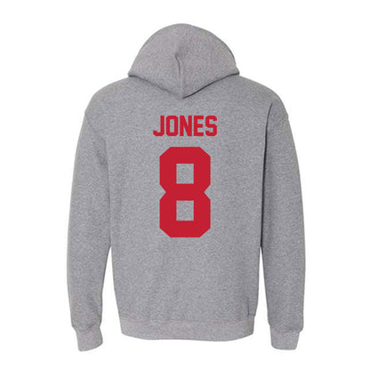 Ohio State - NCAA Football : De'Zie Jones - Sports Shersey Hooded Sweatshirt-1