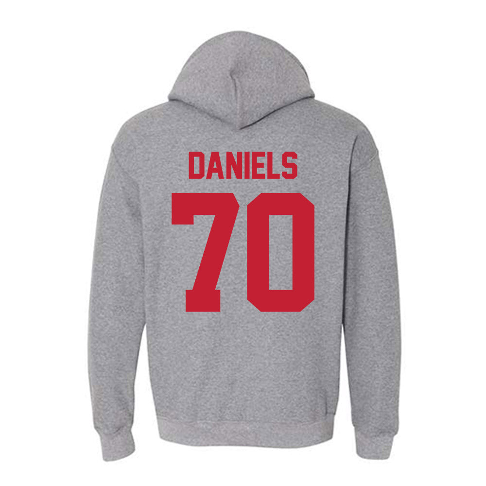 Ohio State - NCAA Football : Phillip Daniels - Sports Shersey Hooded Sweatshirt-1