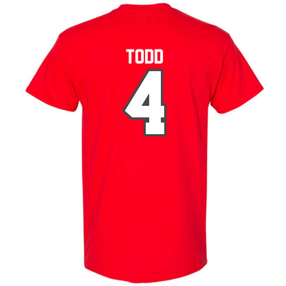 Ohio State - NCAA Women's Basketball : Tyana Todd - Sports Shersey T-Shirt-1