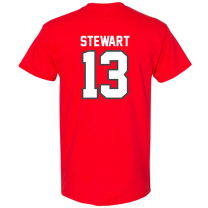 Ohio State - NCAA Men's Basketball : Sean Stewart - Sports Shersey T-Shirt-1