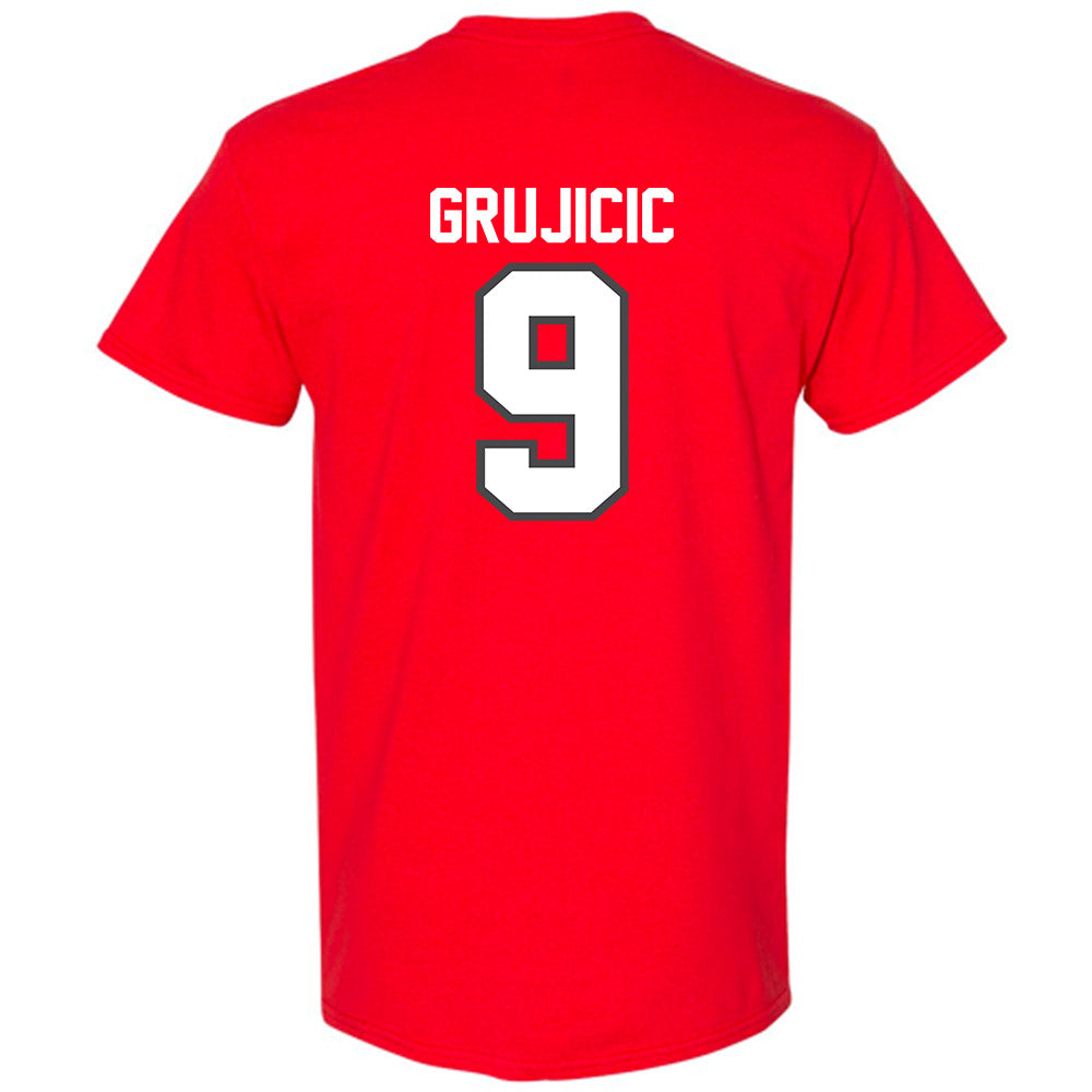 Ohio State - NCAA Men's Basketball : Mathieu Grujicic - Sports Shersey T-Shirt-1