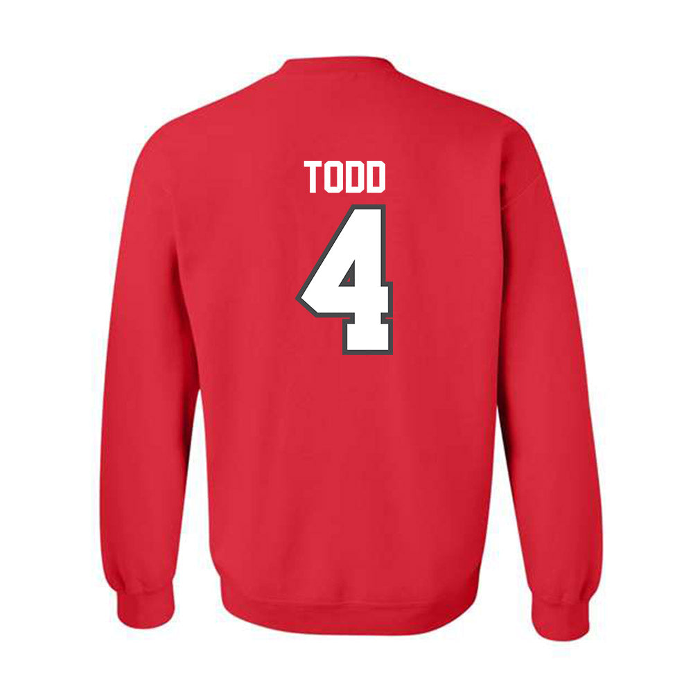 Ohio State - NCAA Women's Basketball : Tyana Todd - Sports Shersey Crewneck Sweatshirt-1