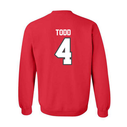 Ohio State - NCAA Women's Basketball : Tyana Todd - Sports Shersey Crewneck Sweatshirt-1