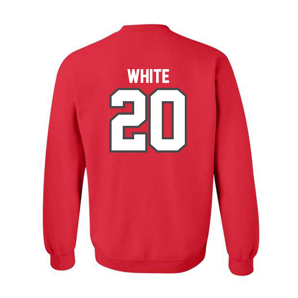 Ohio State - NCAA Men's Basketball : Colin White - Sports Shersey Crewneck Sweatshirt