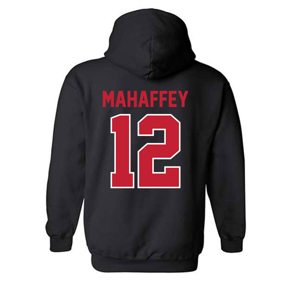 Ohio State - NCAA Men's Basketball : Evan Mahaffey - Sports Shersey Hooded Sweatshirt-1