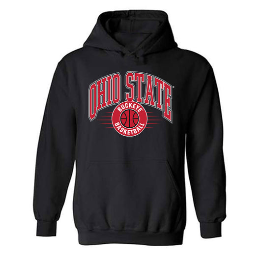 Ohio State - NCAA Men's Basketball : Sean Stewart - Sports Shersey Hooded Sweatshirt-0