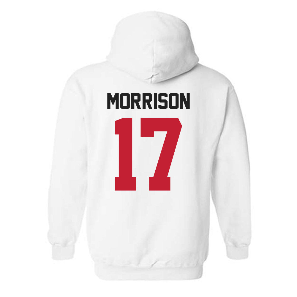 Ohio State - NCAA Women's Soccer : Maliyah Morrison - Sports Shersey Hooded Sweatshirt-1