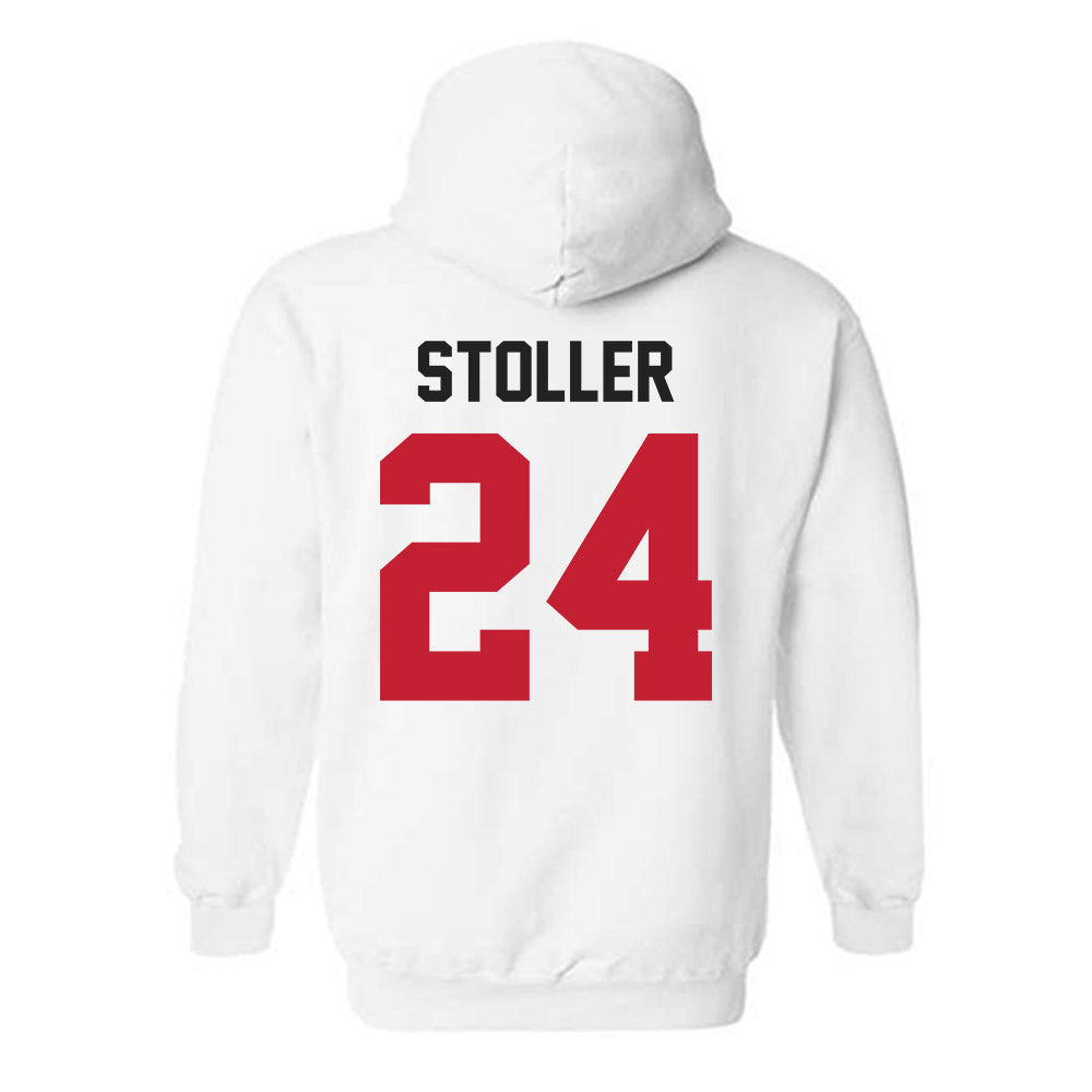 Ohio State - NCAA Men's Soccer : RJ Stoller - Sports Shersey Hooded Sweatshirt-1