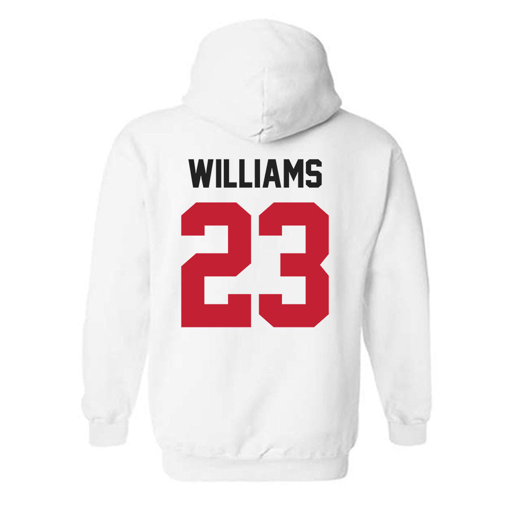 Ohio State - NCAA Men's Soccer : Donovan Williams - Sports Shersey Hooded Sweatshirt-1