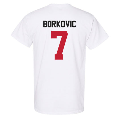 Ohio State - NCAA Men's Soccer : Marko Borkovic - Sports Shersey T-Shirt