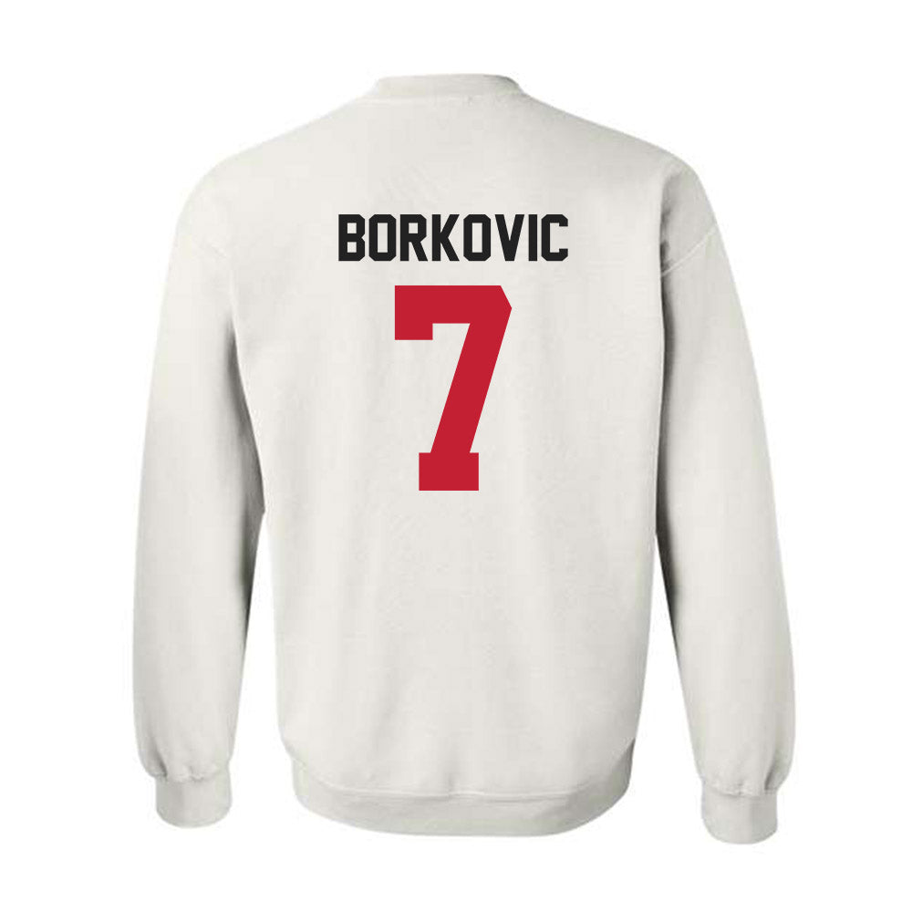 Ohio State - NCAA Men's Soccer : Marko Borkovic - Sports Shersey Crewneck Sweatshirt